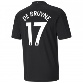 Fußballtrikots Manchester City Kevin De Bruyne 17 2020-2021 Kurzarm Auswärts-trikot kaufen